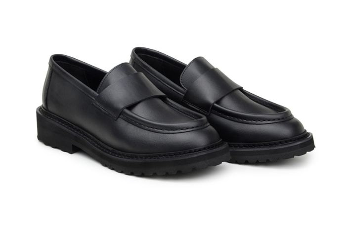 Ahimsa Black Everyday Loafers for Men & Women - Comfortable Slip-On Shoes for Work, Casual & Travel