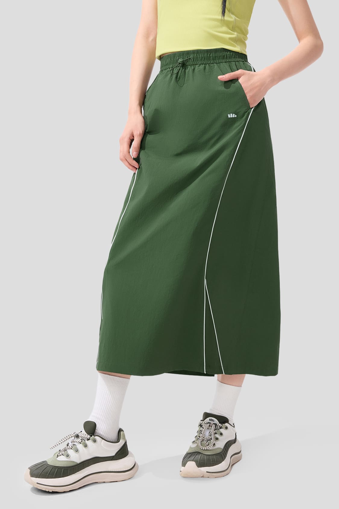 Swift Women's Quick Dry Cargo Skirt UPF50+ Sun Protection - Hiking, Travel & Outdoor Activities Skirt for Women