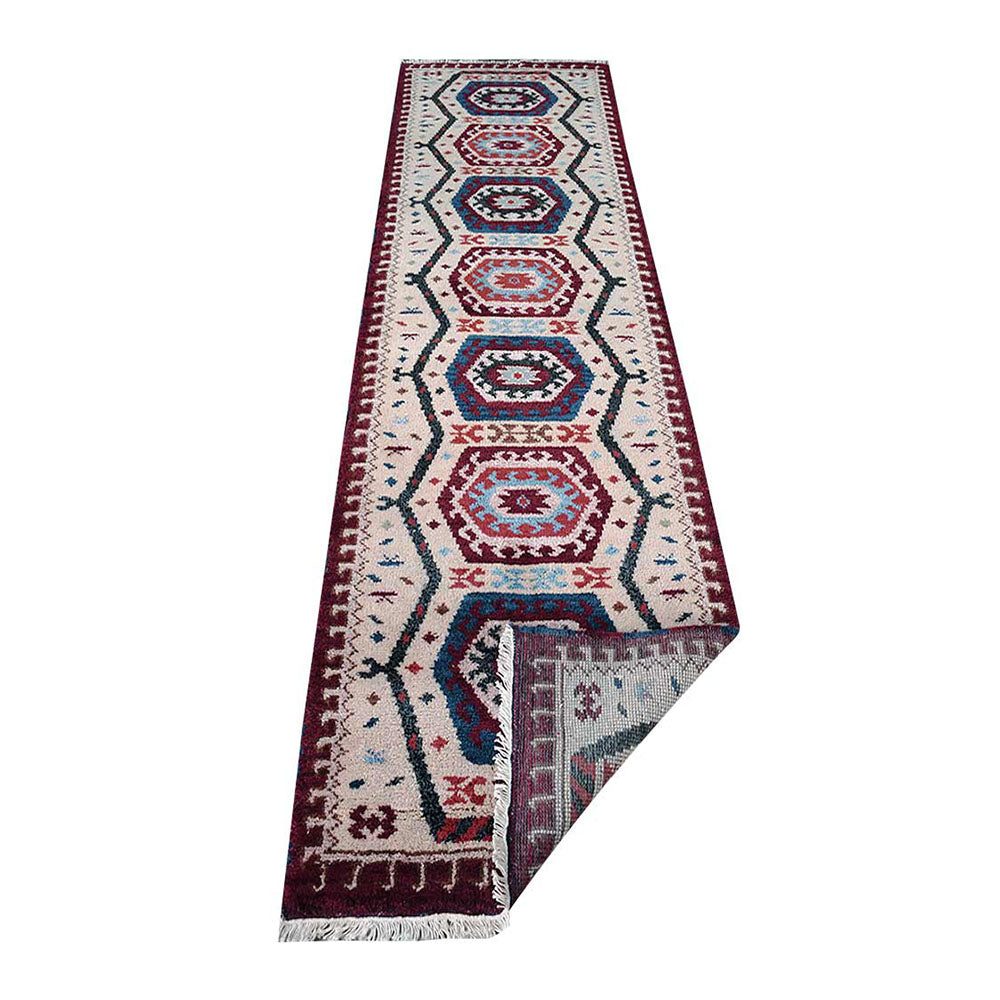 Handmade Bijar Afghan Rug - Premium Hand-Knotted Wool Carpet for Living Room, Bedroom & Home Decor | Durable & Stylish Oriental Area Rug