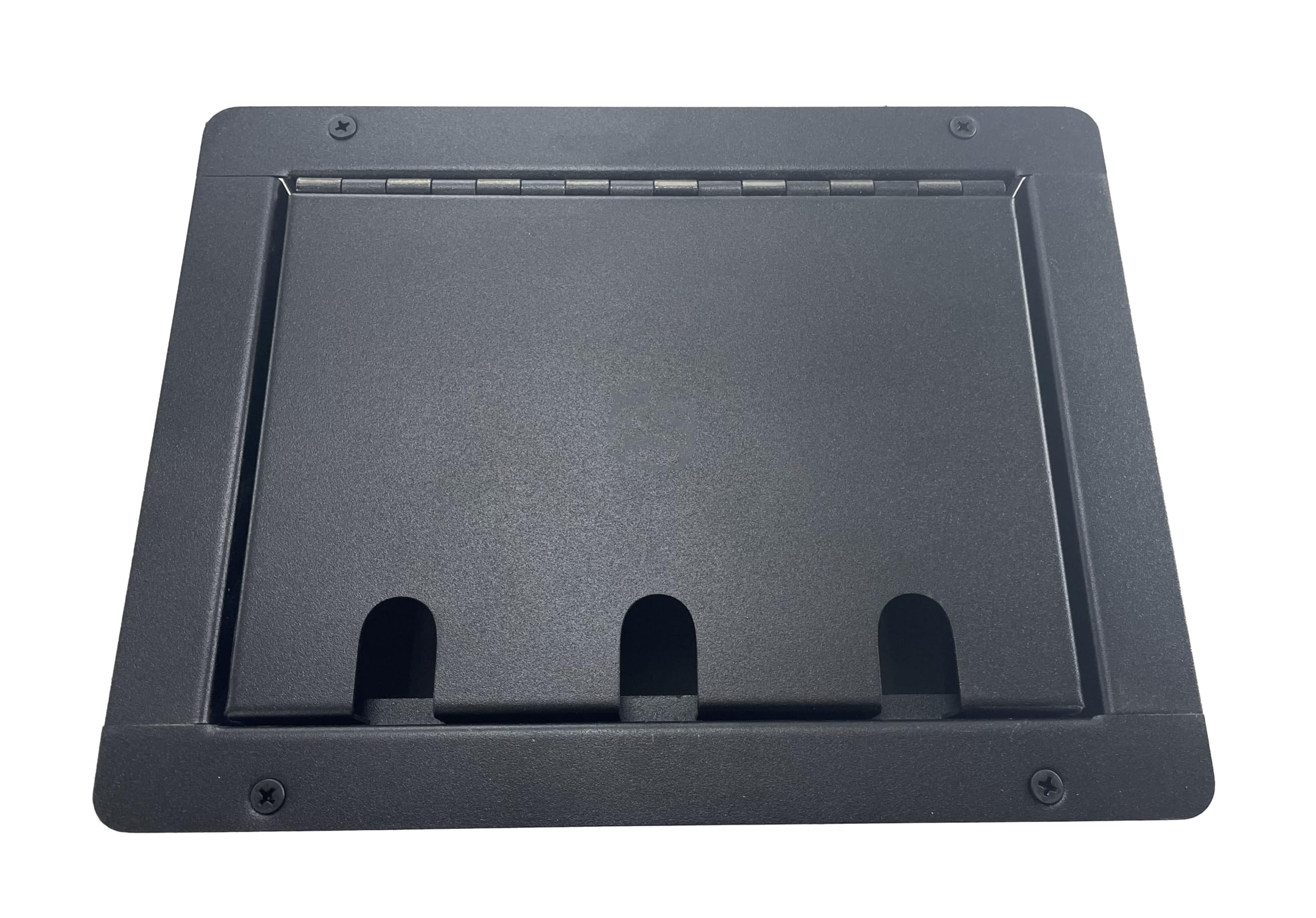 ProCraft ProAudio Recessed In-Floor Electrical Outlet Box with 3 AC Duplex Receptacles - Ideal for Home Theater, Office & Commercial Audio/Video Installations