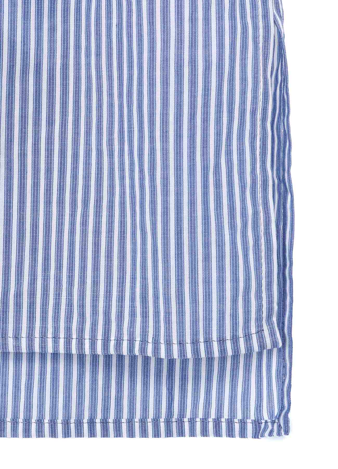Stylish Cotton Stripe Front Drape Blouse for Women - Trendy Casual & Office Wear - Perfect for Work, Date Night & Everyday Outfits