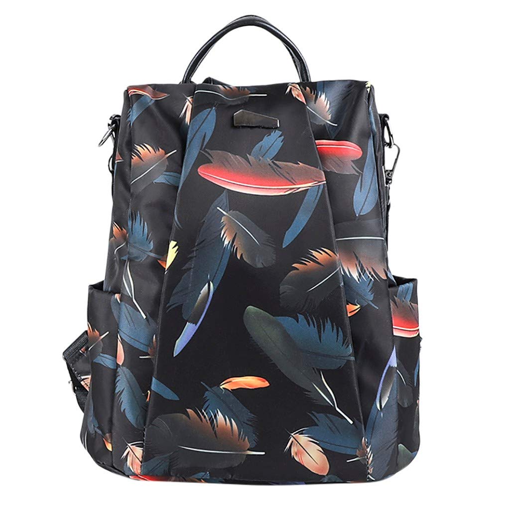 Waterproof Trendy Multicolor Shoulder Backpack - Fashionable & Functional Mini Bag for Women | Perfect for Travel, Hiking, Gym & Daily Commute