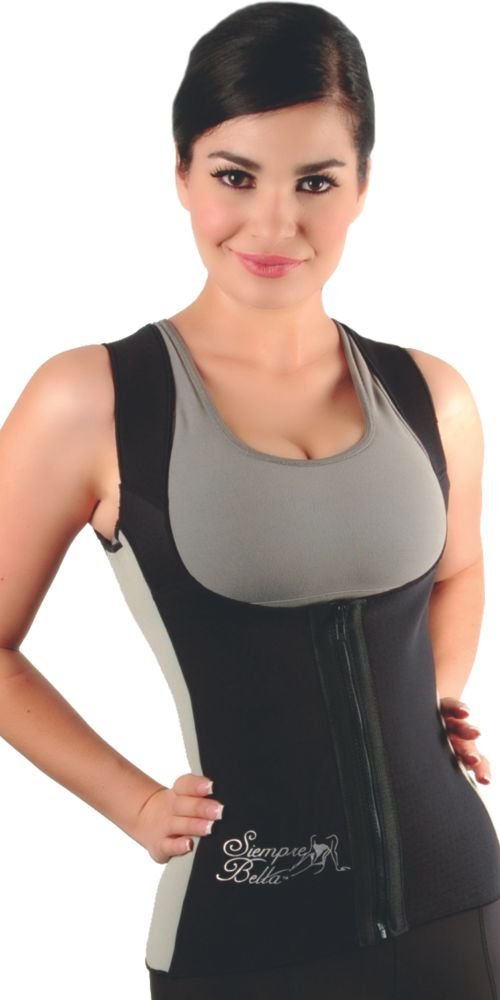 Aranza Women's Neoprene Sauna Vest - Waist Trainer & Sweat Suit for Weight Loss & Body Shaping - Perfect for Workouts, Sauna Sessions & Postpartum Recovery