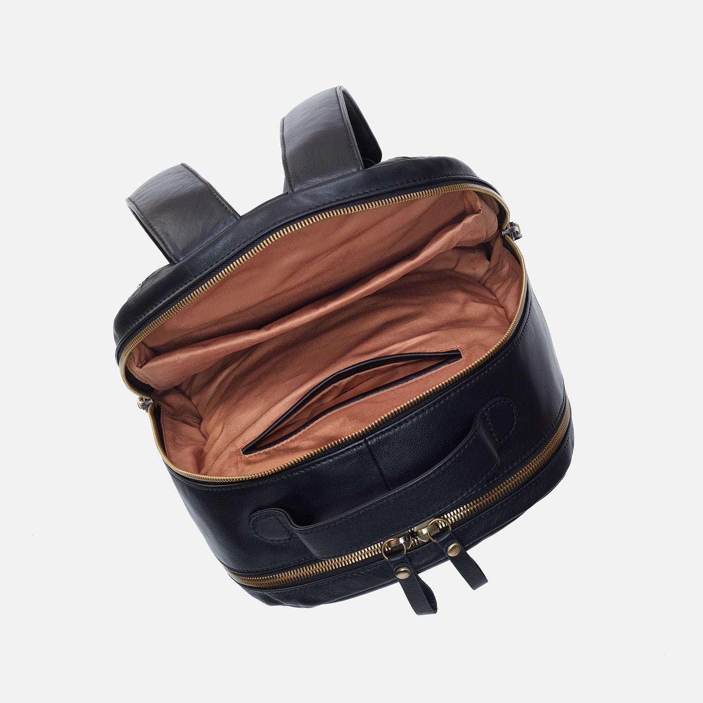 Premium Maddox Backpack - Genuine Silk Napa Leather, Stylish Black Laptop Bag for Work, Travel & College | Durable & Water-Resistant