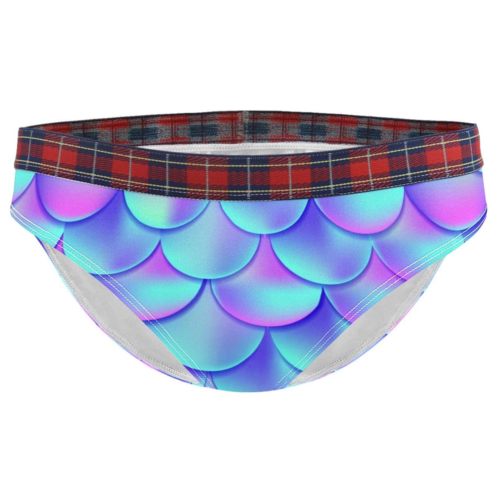 Mermaid Scale Women's Underwear - Soft Hipster Panties for Everyday Comfort | Perfect for Yoga, Sleep & Lounge Wear