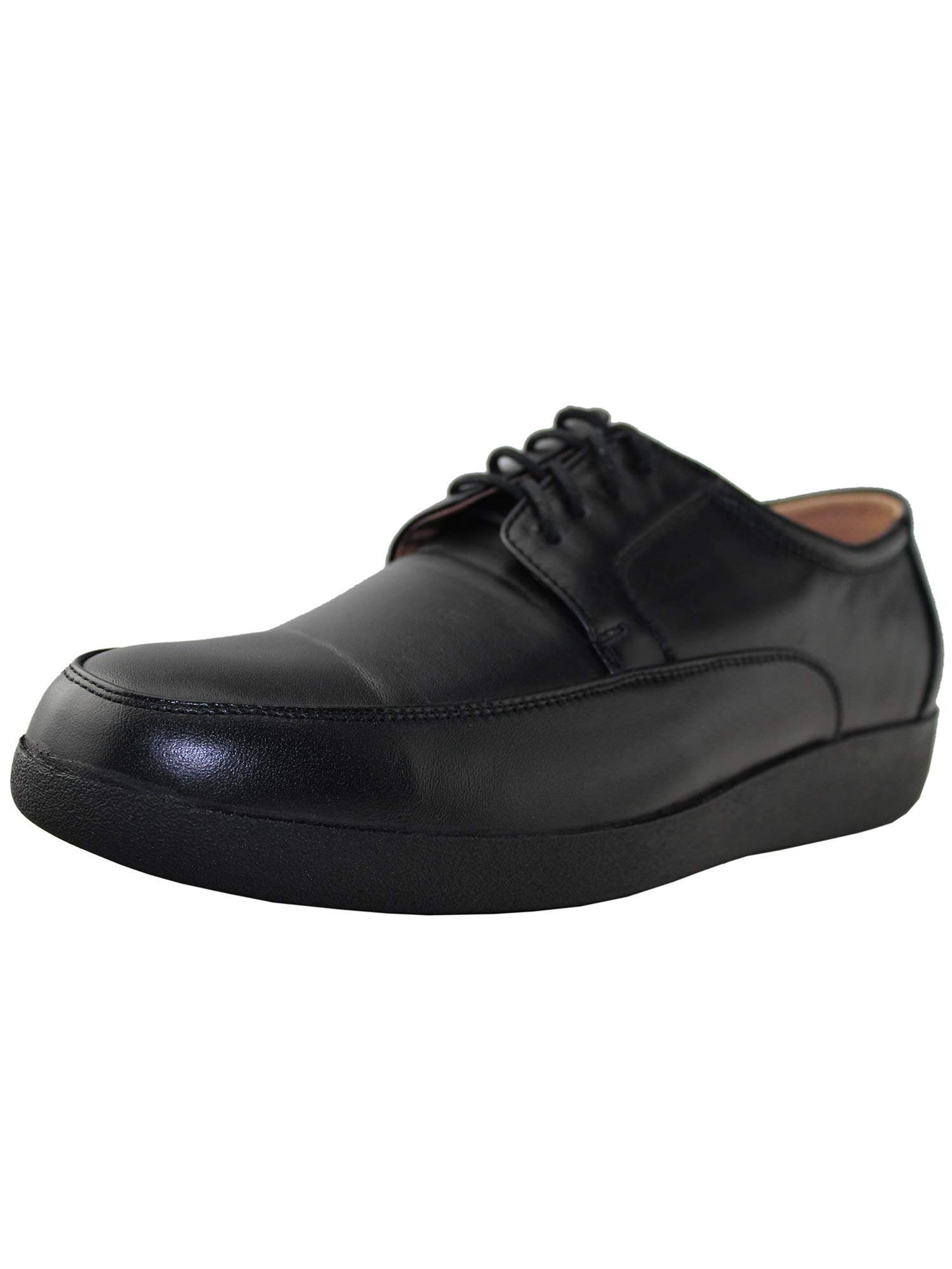 Tanleewa Men's Comfort Leather Loafers - Wide Width Casual Shoes for Walking, Lightweight & Breathable - Perfect for Office, Travel & Everyday Wear