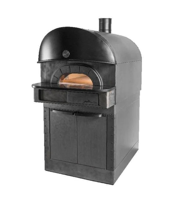 AMPTO Neapolis 12-Inch Pizza Oven - Outdoor Wood Fire Pizza Maker for 6 Pizzas (30cm) - Perfect for Backyard Parties, Camping & Italian Cooking