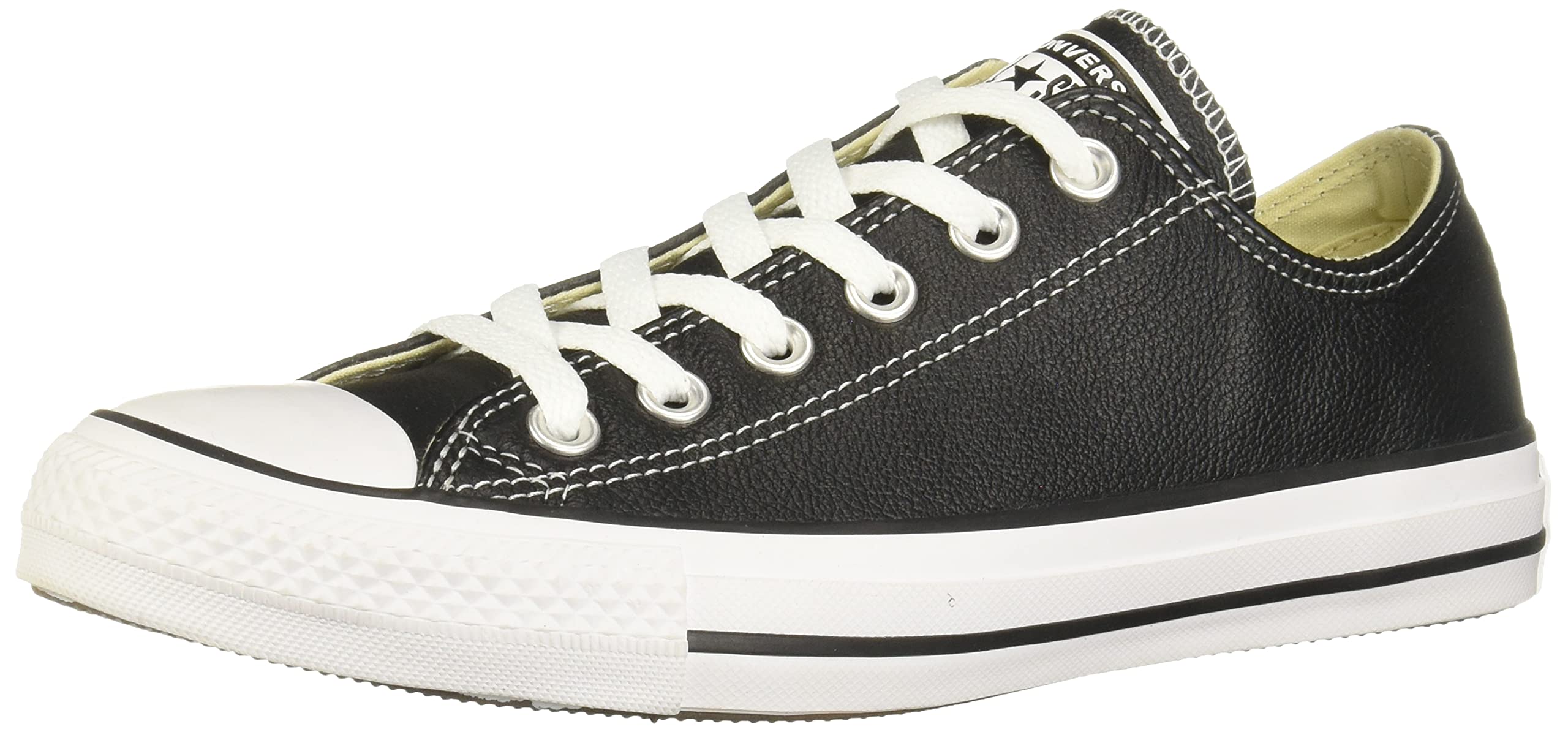 Converse Chuck Taylor All Star Low Top Unisex Sneakers - Black/Black - Size 9.5 Women / 7.5 Men - Classic Casual Shoes for Everyday Wear & Street Style Fashion