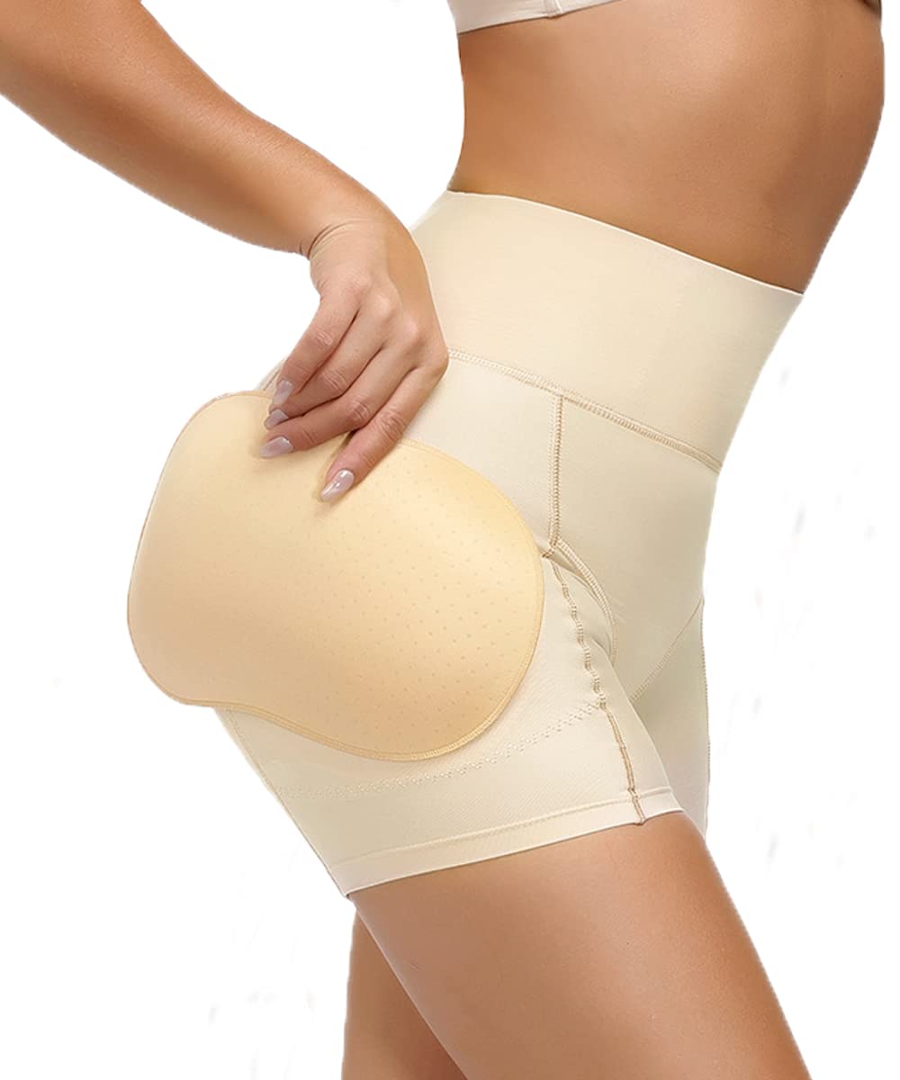 Elhada High Waist Body Shaper Shorts for Women - Tummy Control & Thigh Slimming Shapewear - Perfect for Postpartum, Workout & Everyday Wear