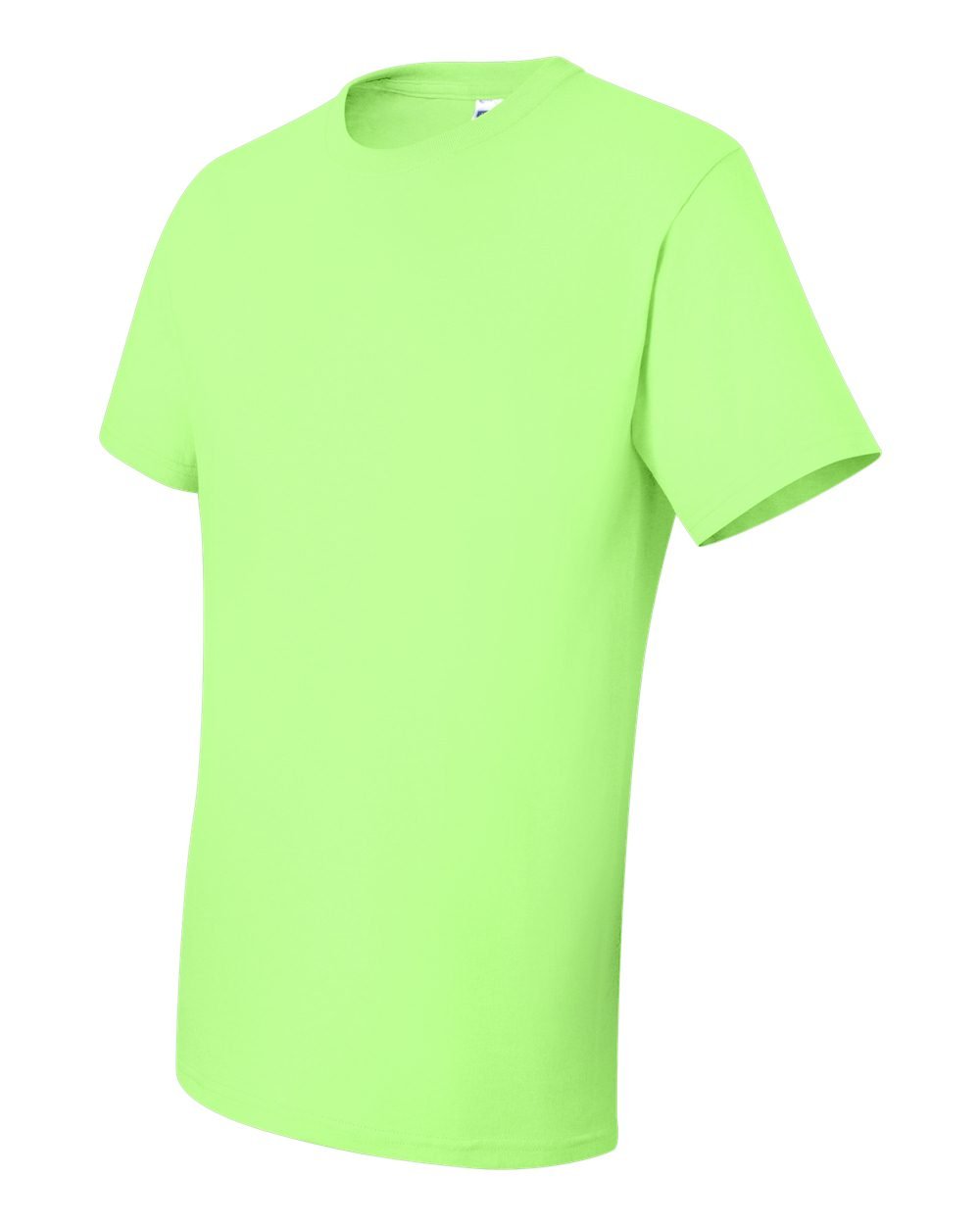 Jerzees Men's Heavy Blend Cotton/Poly T-Shirt - XL Size, Neon Green Color | Comfortable Workout & Casual Wear for Gym, Sports & Everyday Use
