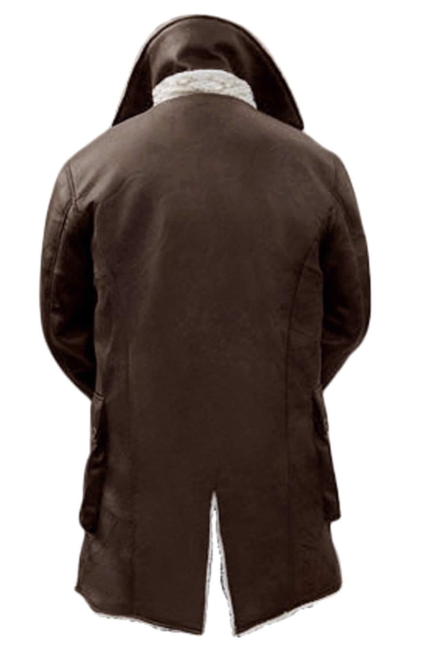 Classyak Men's Fashion Coat With Artificial Fur - Winter Warm Jacket for Outdoor Activities & Casual Wear