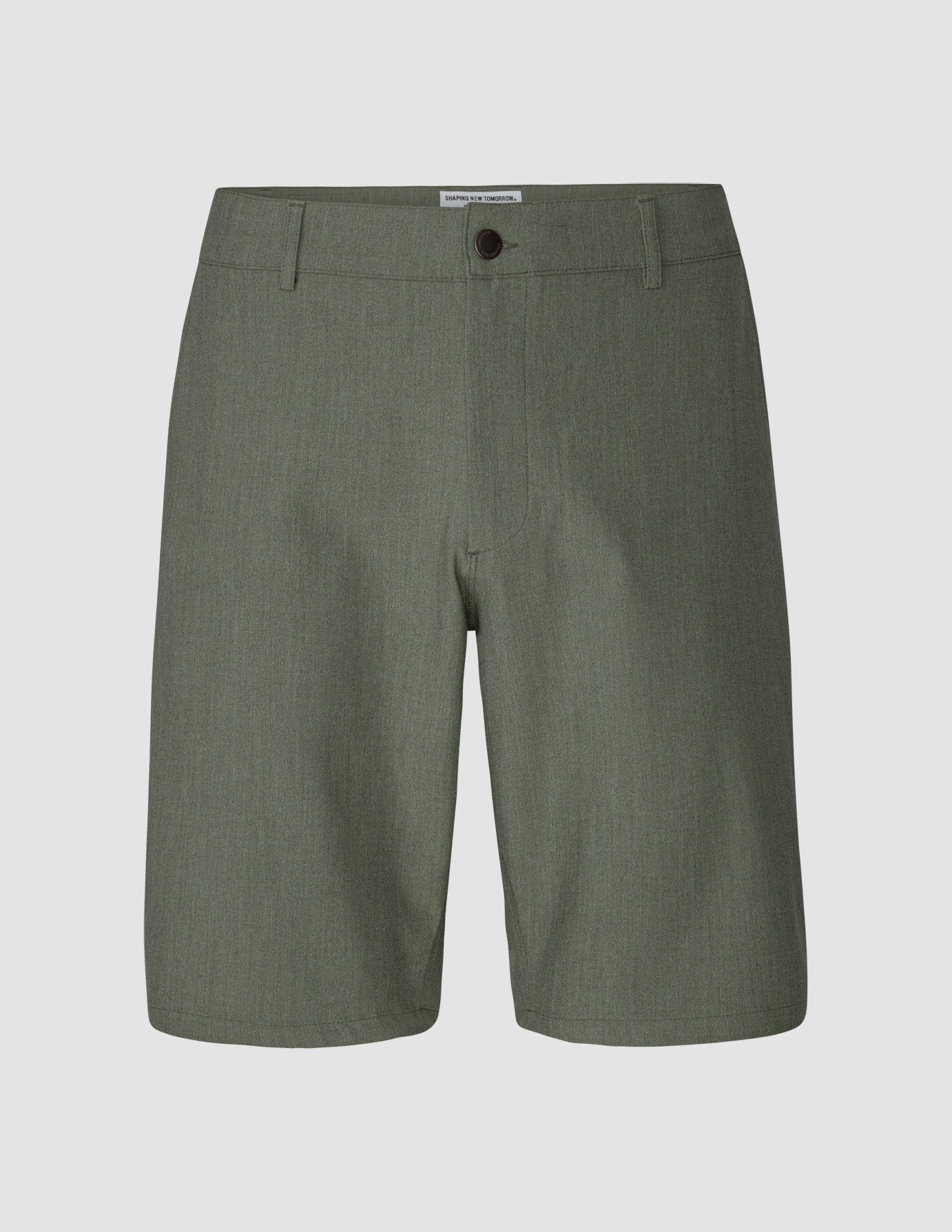 Essential Green Melange Shorts for Men & Women - Comfortable Casual Wear for Gym, Running, and Summer Outdoors