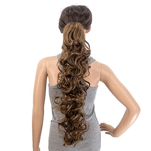 Dark Brown Medium Auburn Mixed-4/30#