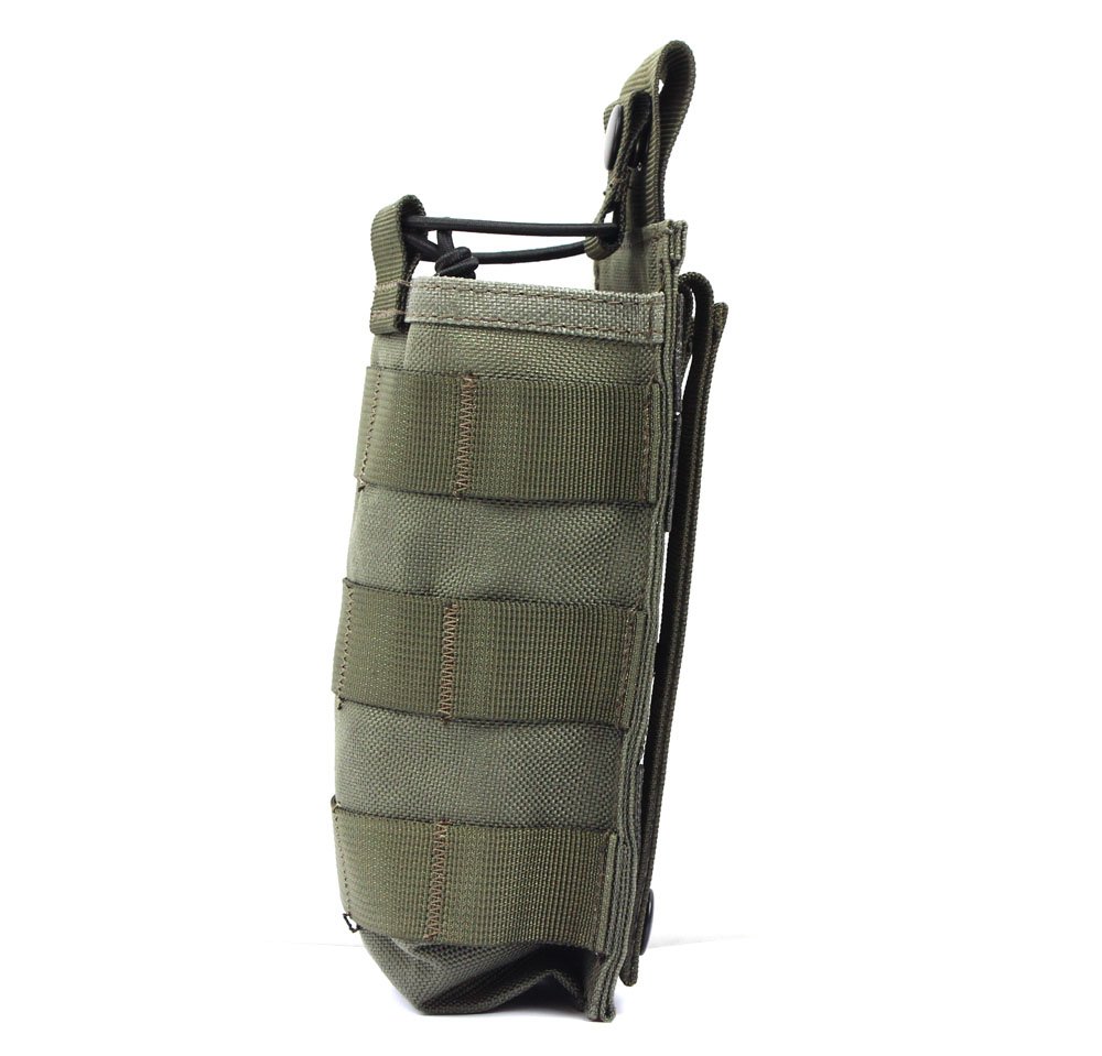 Tactical Radio Pouch - 1000D Nylon Molle Two-Way Radio Holder Case for Walkie Talkies - Perfect for Military, Police, Hiking & Outdoor Communication Gear