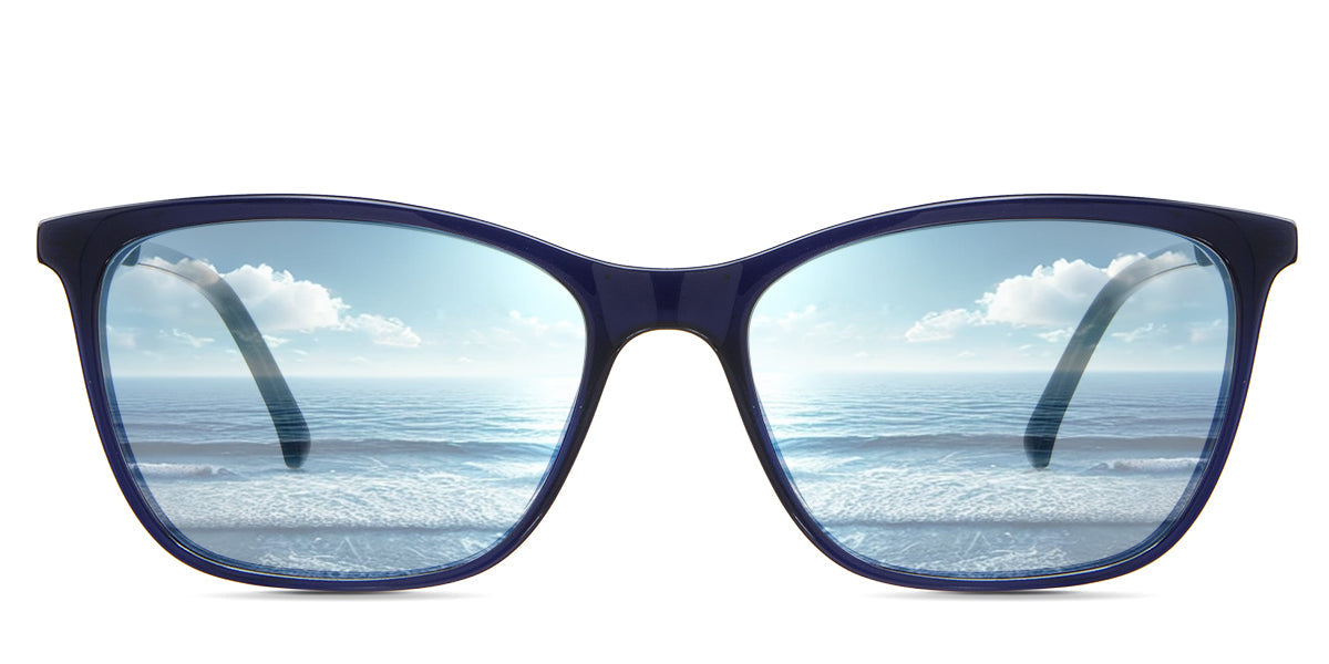 Elle Women's Prescription Tinted Glasses - Stylish & UV Protection for Everyday Wear, Reading, and Outdoor Activities