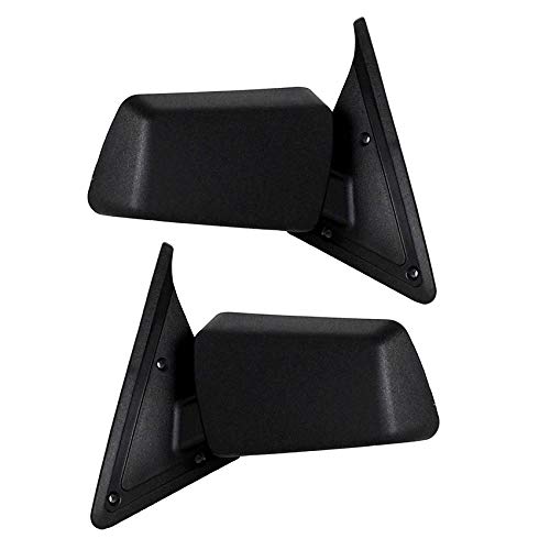 New Pair of Power Door Mirrors Compatible with 1985 Chevrolet S10 Blazer - Replacement Side View Mirrors (Part #15675114, 15675113) - Perfect for Enhanced Visibility and Safe Driving
