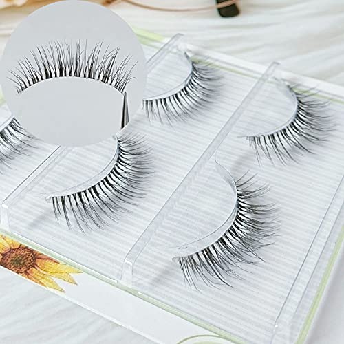 3 Pairs 3D Mink Lashes - Natural Wispy False Eyelashes for Nude Look, Big Eyes | Daily Wear, Bridal Makeup, Student & Party Use