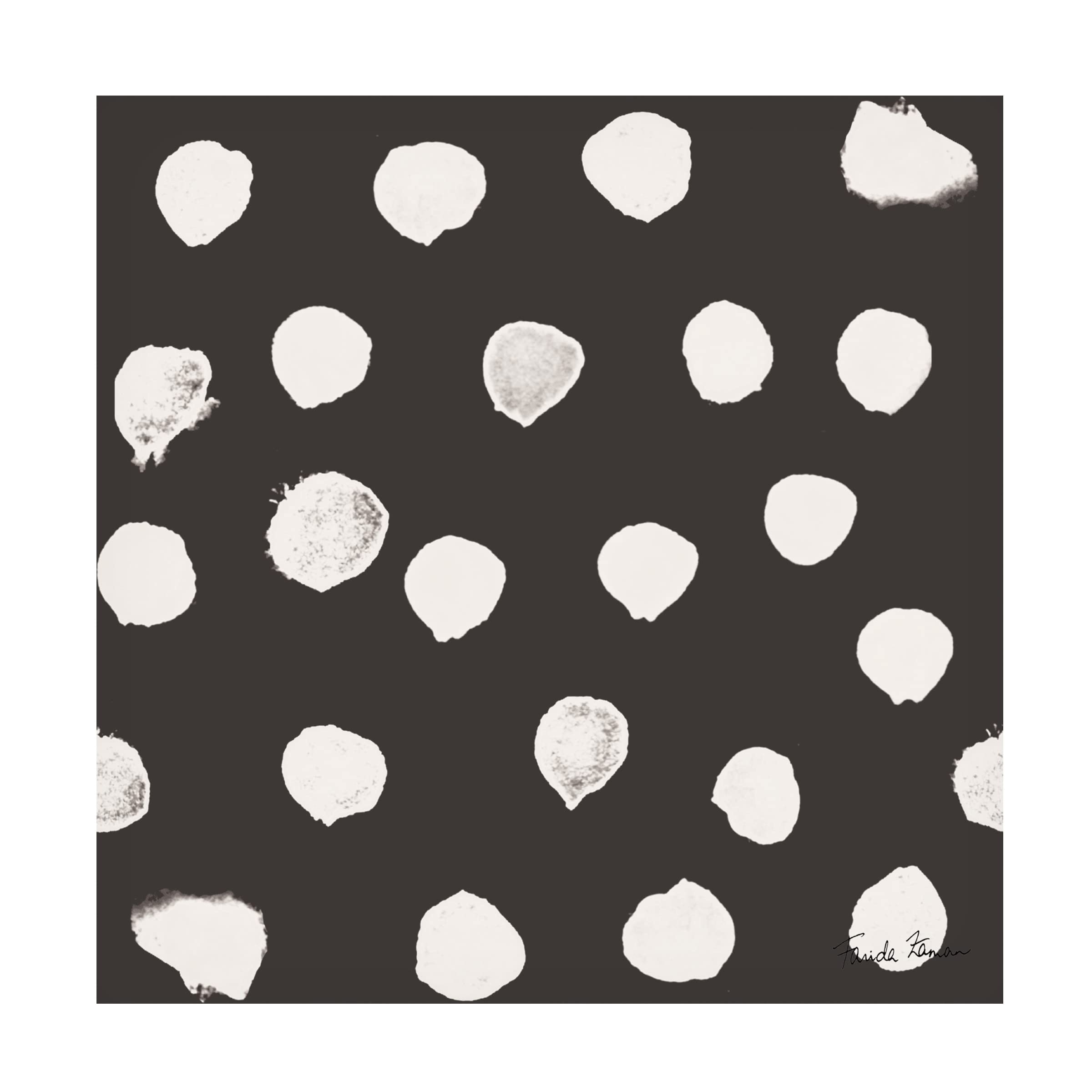 Anne Tavoletti 'Floral Figures II' Canvas Wall Art Print - Modern Botanical Home Decor for Living Room, Bedroom & Office