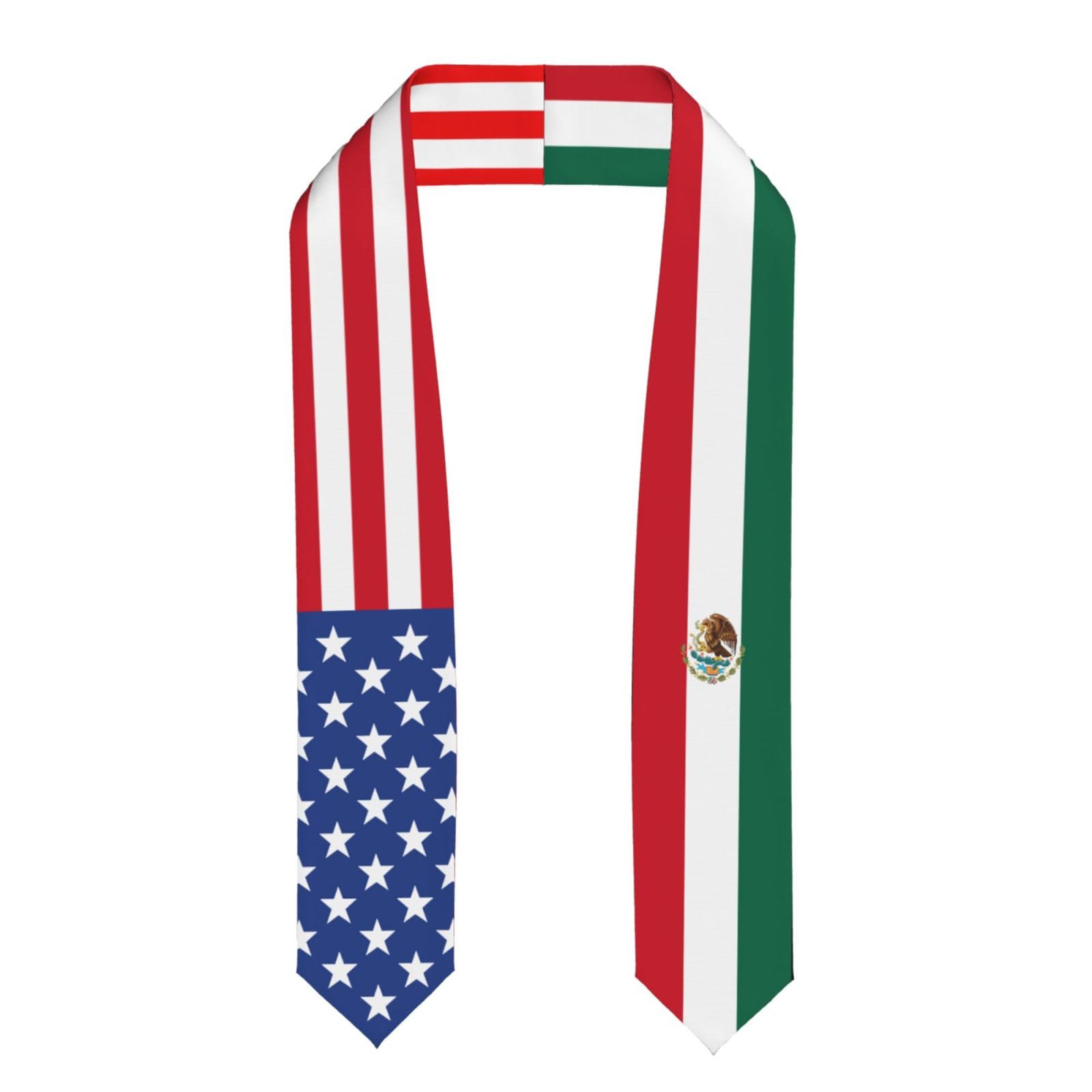 Graduation Stole Scarf for Study Abroad - International Unisex Sash for Adults - Perfect for Graduation Ceremonies & Study Abroad Celebrations