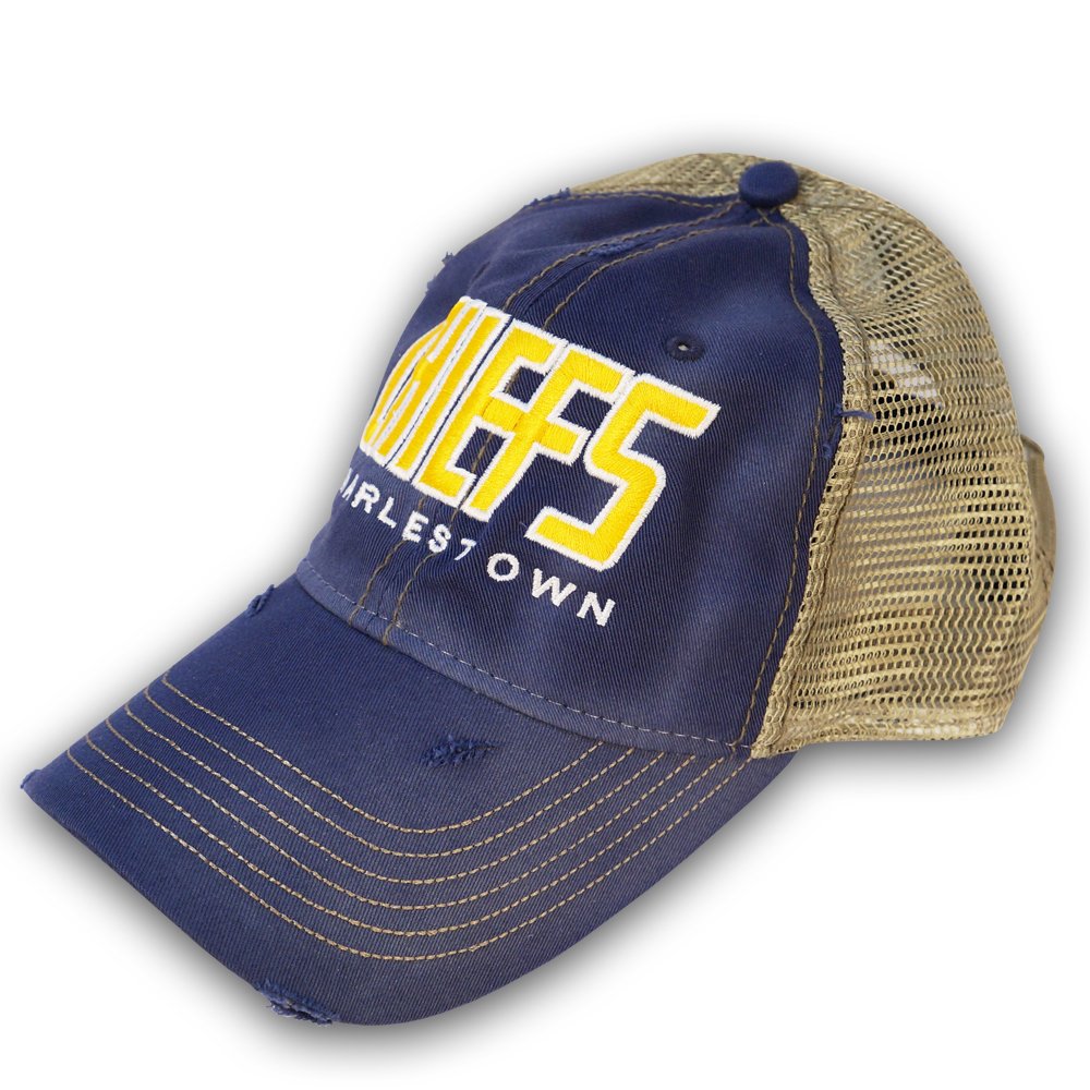 Officially Licensed Slap Shot Movie Charlestown Chiefs Cap - Vintage Hockey Hat for Fans, Collectors & Sports Enthusiasts - Perfect for Game Day, Costumes & Movie Memorabilia Display