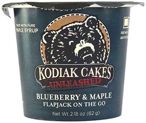 Blueberry & Maple Flapjack Protein Bars (Pack of 2) - Healthy On-The-Go Snack for Hiking, Workouts & Quick Energy Boost