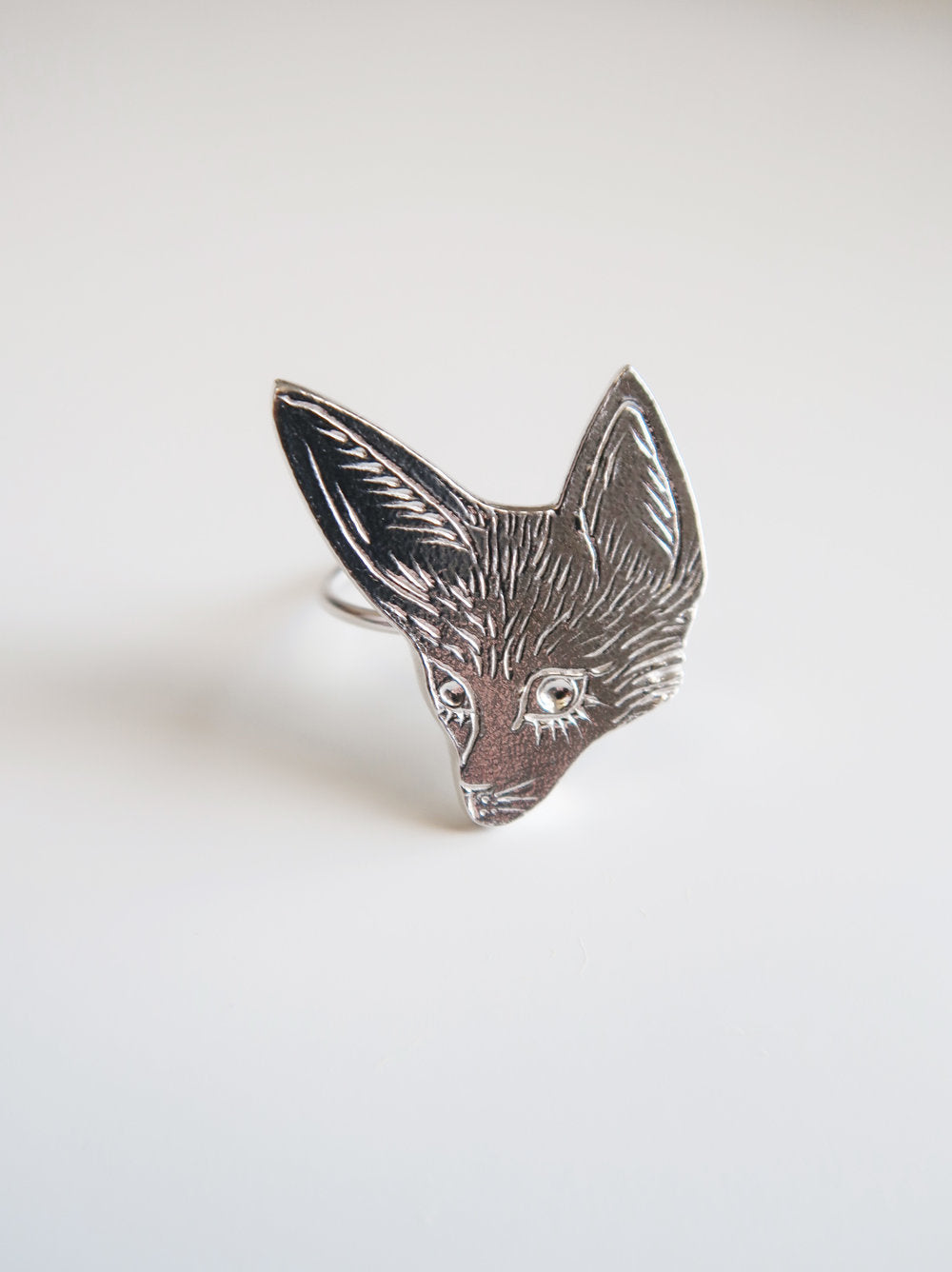 Stylish Fennec Fox Ring - Unique Animal Jewelry for Women - Perfect for Casual Wear, Parties & Gifts