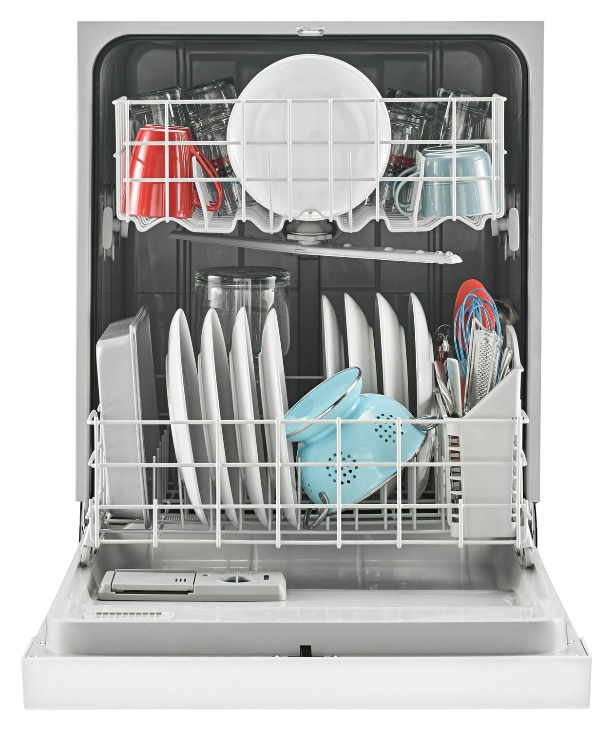 Amana ADB1400AGW Built-in Dishwasher with Triple Filtration System - Energy Star Certified White Appliance for Modern Kitchens | Perfect for Small Families & Apartment Living