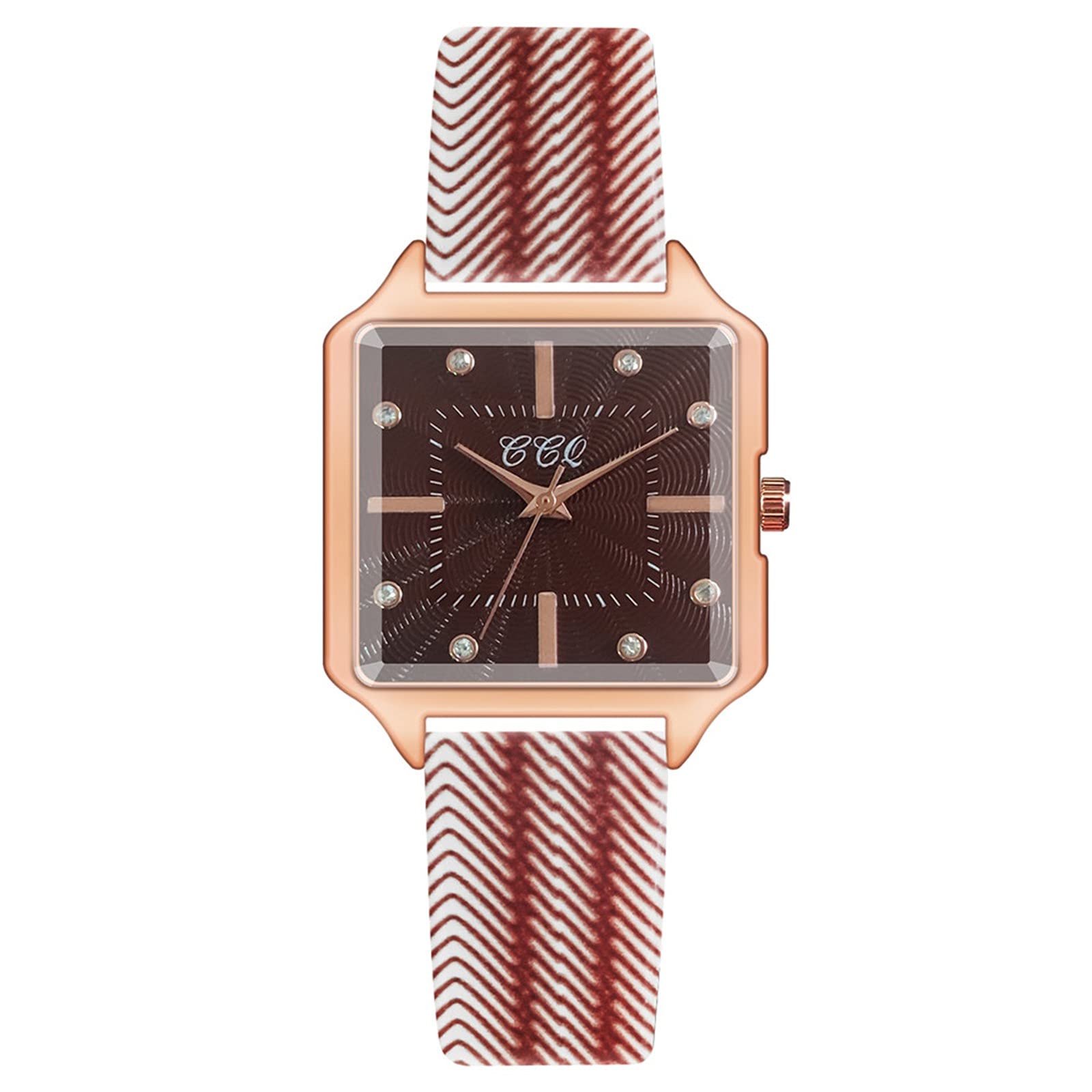 Elegant Women's Quartz Digital Watch - Stylish Elastic Band Fashion Watch for Ladies - Perfect for Casual Wear, Office & Everyday Use
