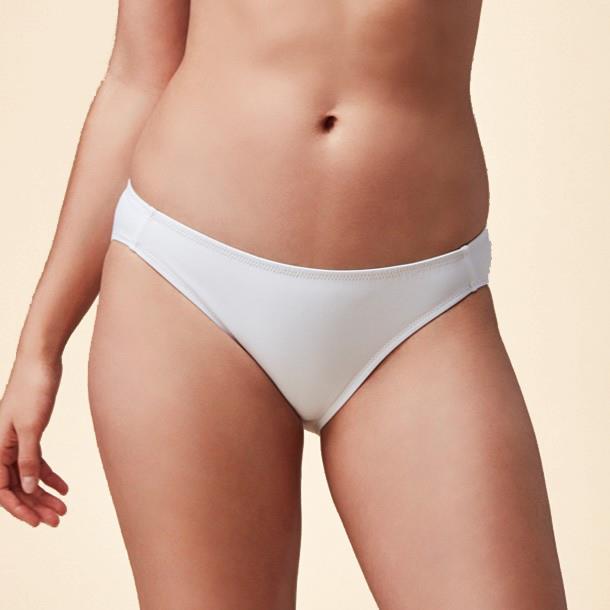 White Bikini Bottom - High-Quality Swimwear for Women | Perfect for Beach, Pool & Summer Vacations