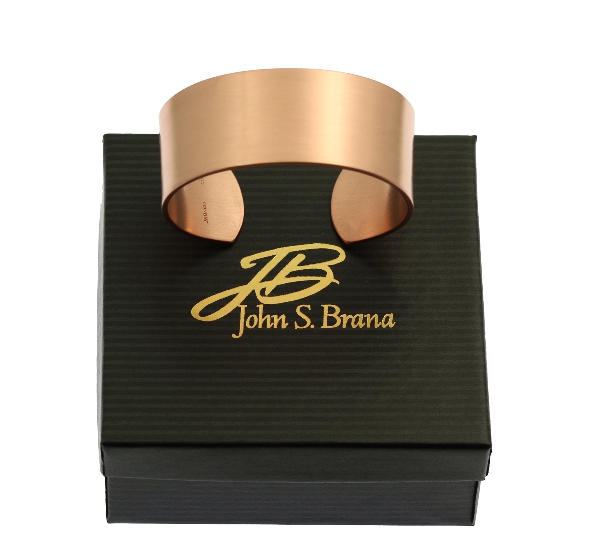 1 Inch Wide Brushed Copper Cuff Bracelet for Women - Vintage Boho Jewelry - Perfect for Casual Wear, Weddings & Special Occasions