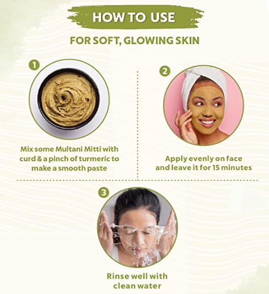 Happy Surroundings Multani Mitti Powder for Skincare & Beauty - 1 Kg | Natural Clay Face Mask for Glowing Skin, Acne Treatment & Deep Cleansing | Perfect for DIY Spa & Home Beauty Treatments