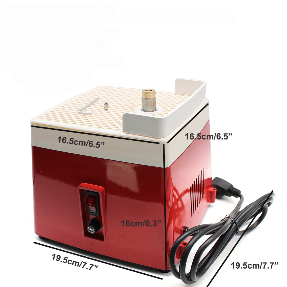 Portable Mini Glass Diamond Ceramic Grinder - DIY Art Tool for Glass Processing, Stained Glass Crafting & Decoration | MCBL58 Grinding Wheel (Stand Not Included) | Perfect for Home Studios, Jewelry Making & Mosaic Art Projects