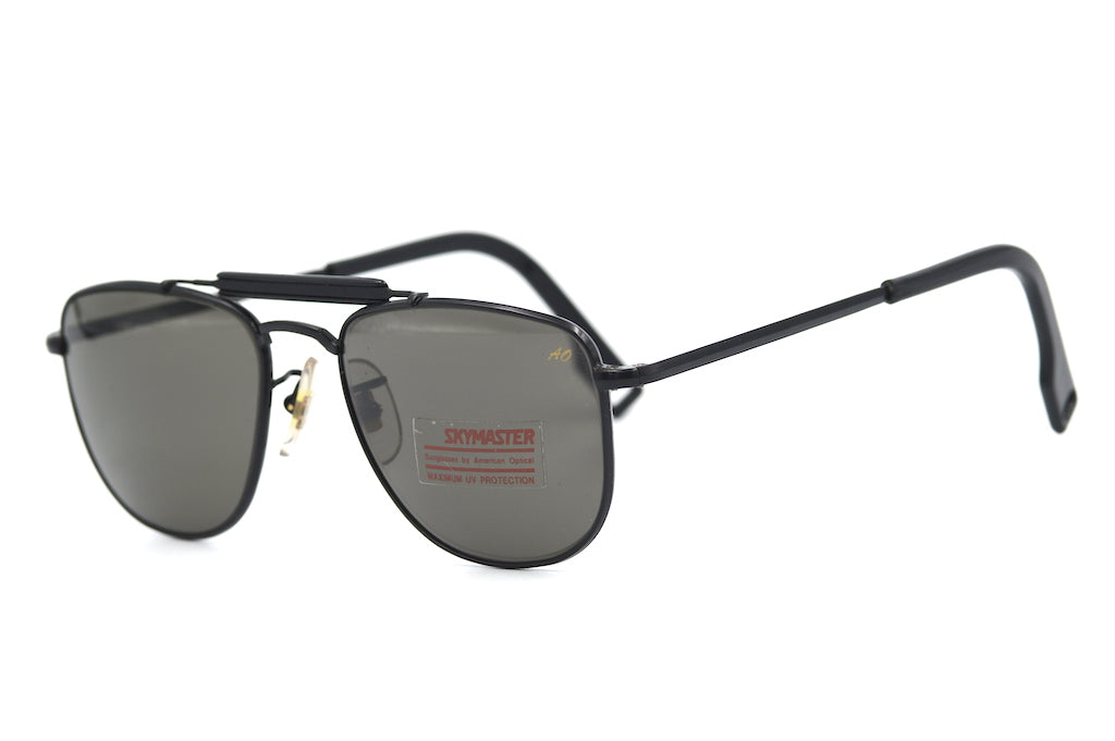 American Optical Skymaster Pilot Sport Sunglasses - Classic Aviator Style for Men & Women - UV Protection, Polarized Lenses - Perfect for Driving, Flying & Outdoor Activities