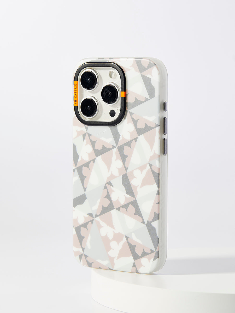 Urban Jungle Phone Case - Soft Pastel Pink Aesthetic Protective Cover for iPhone & Samsung | Perfect for Boho & Nature Lovers, Everyday Use & Instagram Photos