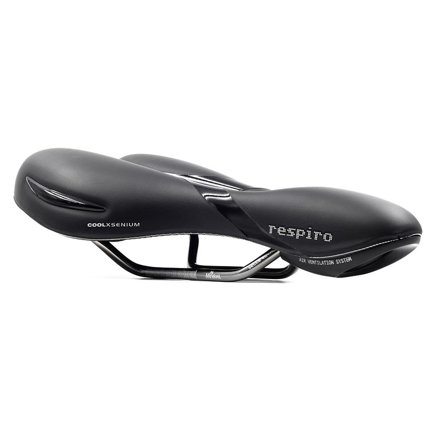 Selle Royal Respiro Moderate Comfort Bike Saddle - Unisex Gel Cushion Bicycle Seat for Road & Hybrid Bikes - Perfect for Commuting, Leisure Riding & Long-Distance Cycling