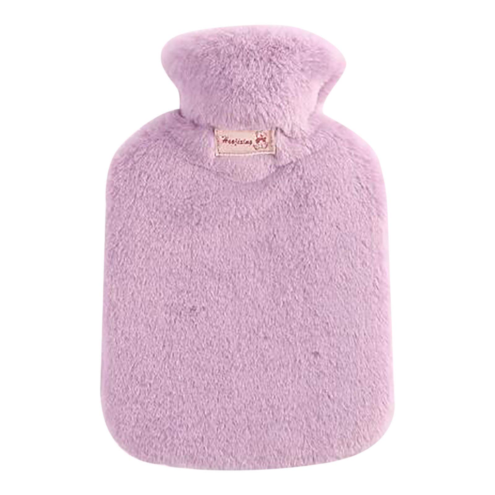 Premium Hot Water Bottle with Soft Cover - Classic Rubber Hot Water Bag for Pain Relief, Cramps, Neck & Shoulder Comfort - Hot & Cold Therapy for Feet & Body - Ideal Gift for Women & Girls - Perfect for Winter Warmth, Period Pain, Muscle Relaxation & Bedtime Comfort