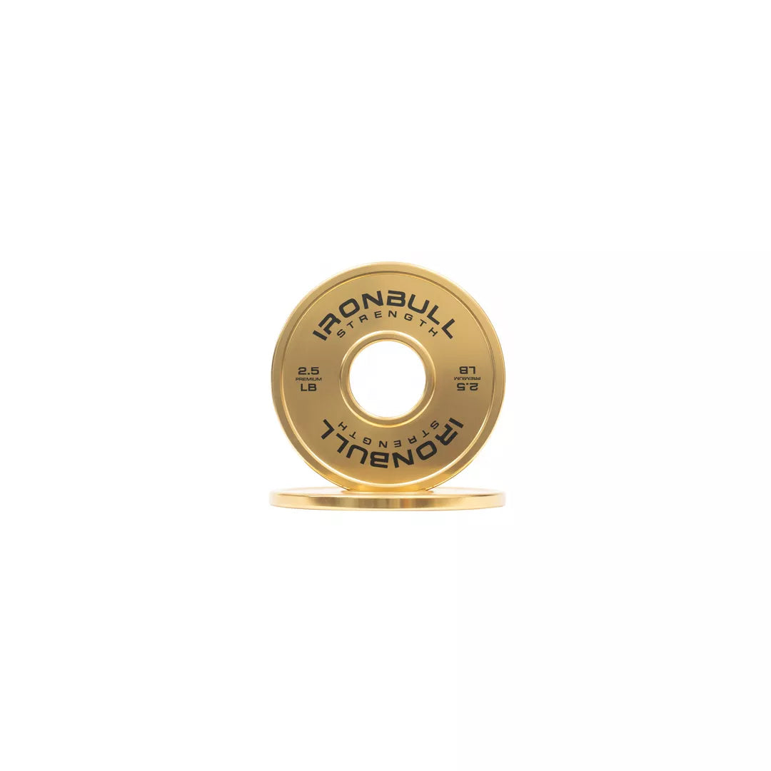 Premium Gold Plates and Weight Sets (LB) - Perfect for Gym, Home Workouts, and Strength Training