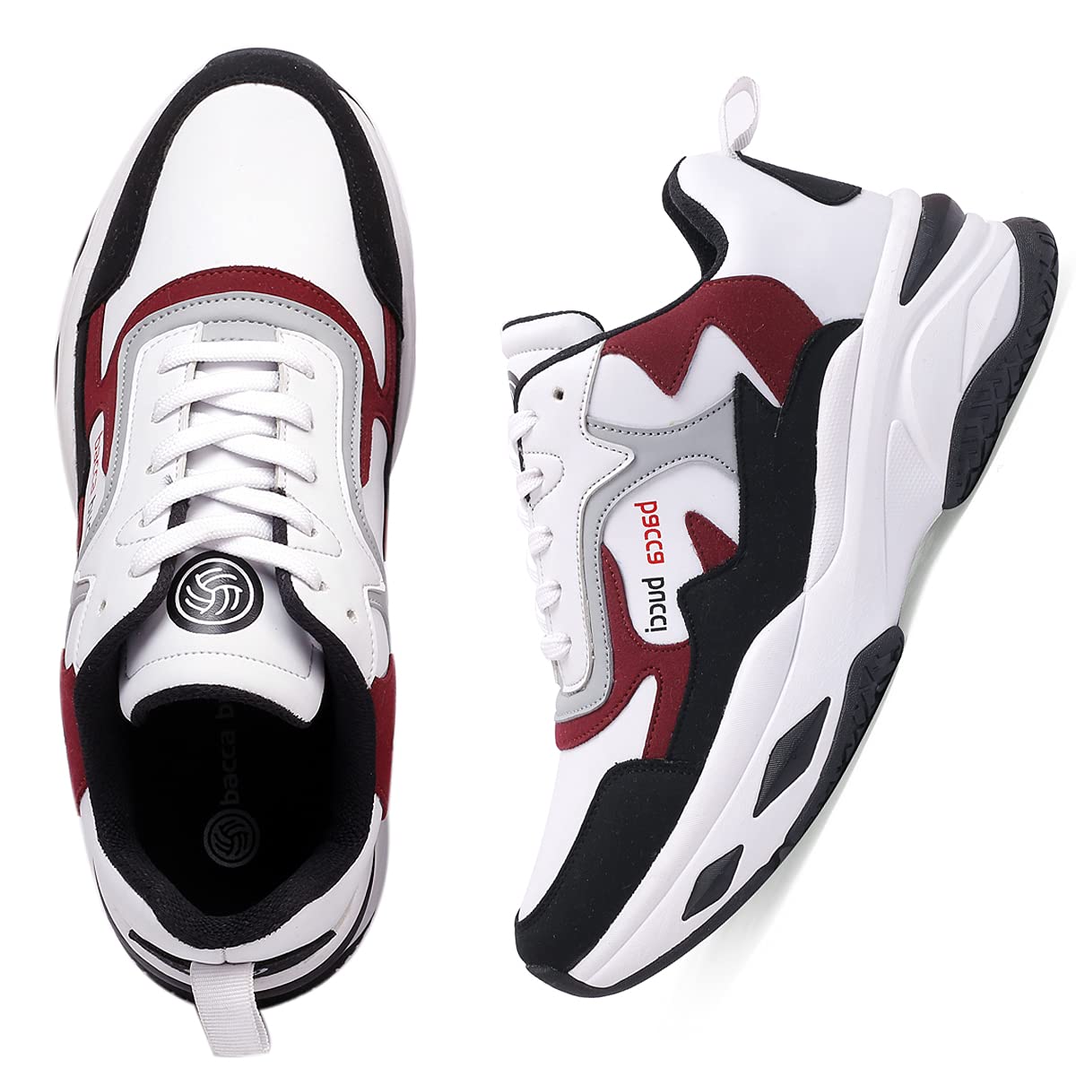 Bacca Bucci Men's Spark Sports Running Shoes - Lightweight & Breathable for Jogging, Gym Workouts & Outdoor Activities