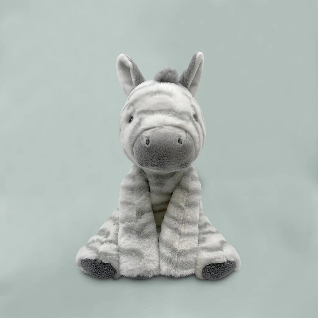 Zebra Welcome Girl Gift Box - Perfect Birthday, Baby Shower & Newborn Present - Cute Plush Toy & Keepsake Set (SKU: LBG1036) | Ideal for Nursery Decor, First Birthday Party Favors & Special Occasion Gifts