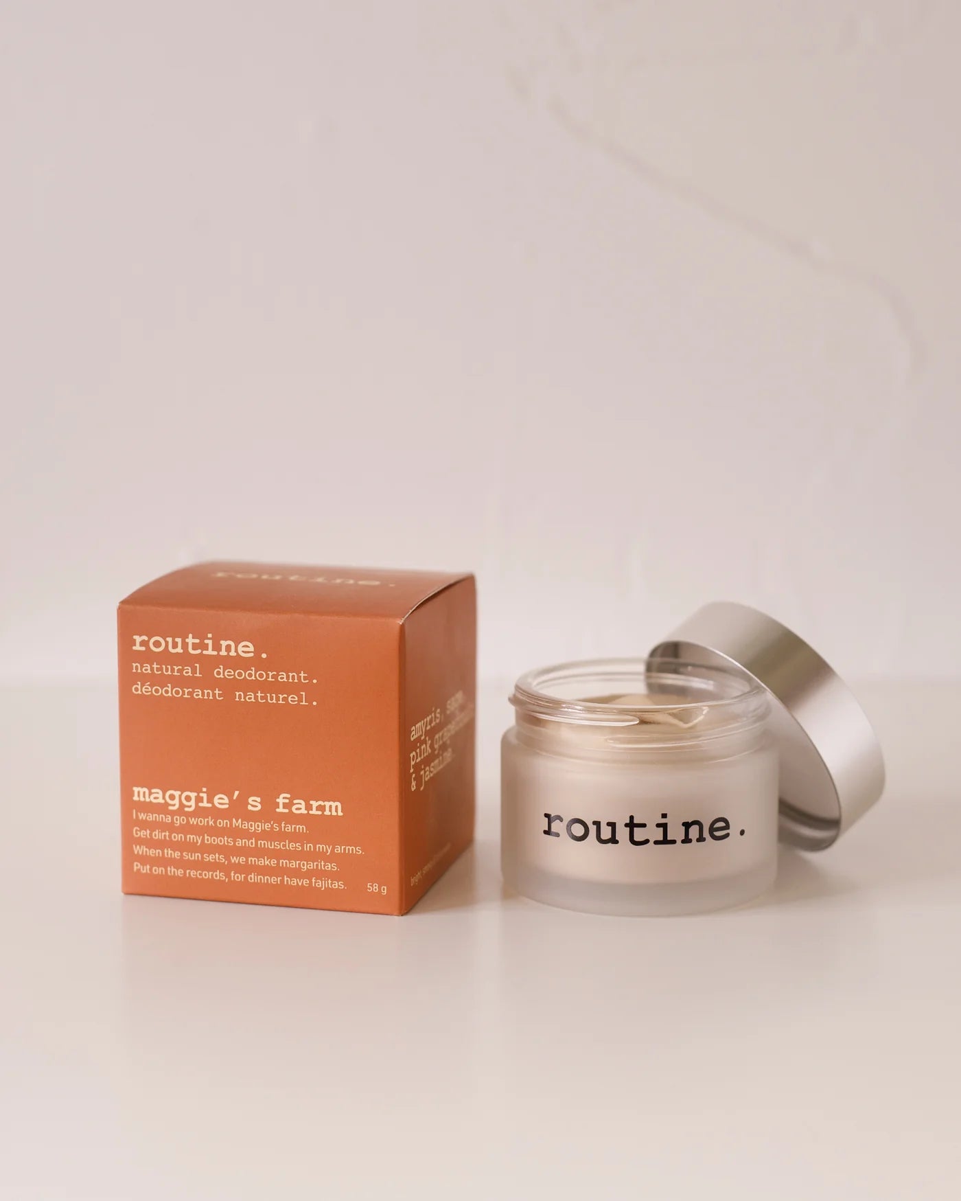 Maggie's Farm All-Natural Deodorant Cream for Women & Men - Aluminum-Free, Long-Lasting Odor Protection - Perfect for Gym, Travel & Daily Use