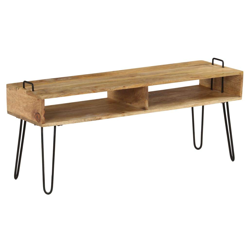 Industrial TV Stand with Storage - 43.3