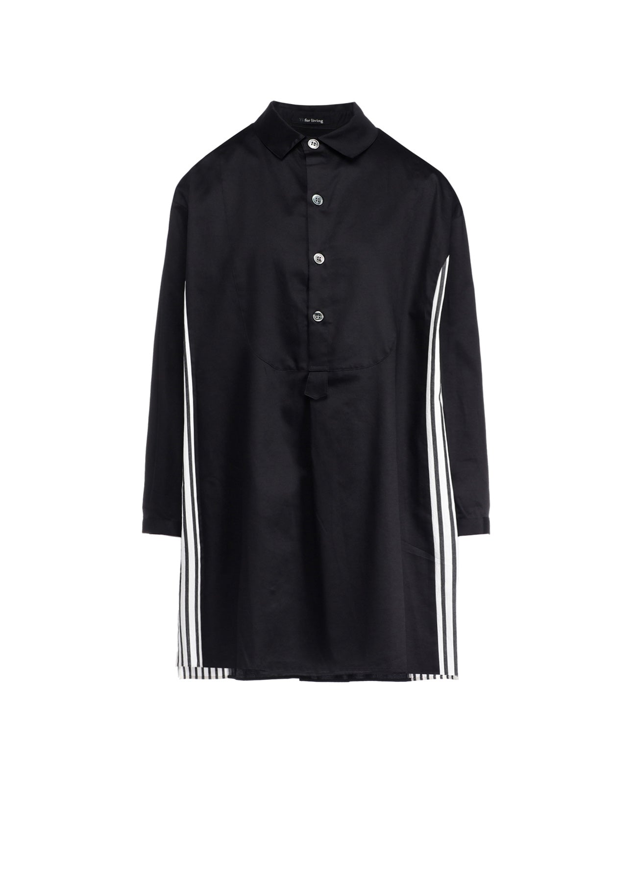 Premium Cotton Satin Stripe Long Sleeve Shirt for Women - Soft & Comfortable Button Down Blouse for Work, Office, and Casual Wear