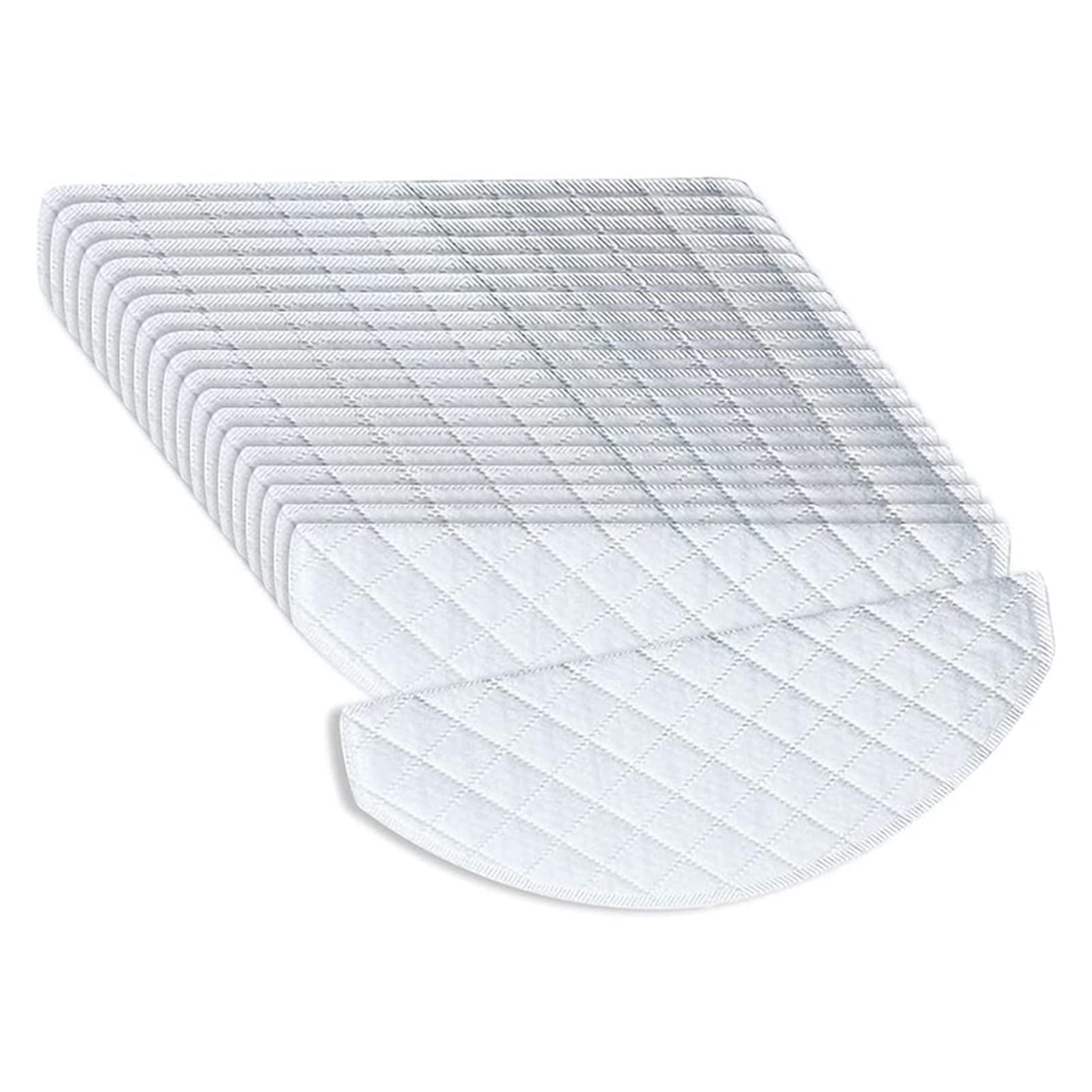 150Pcs Disposable Mop Pads for Ecovacs Deebot Ozmo T8/T9 - Black Replacement Mop Cloths for Robot Vacuum Cleaner - Home Cleaning Accessories for Hardwood Floors & Tile Surfaces