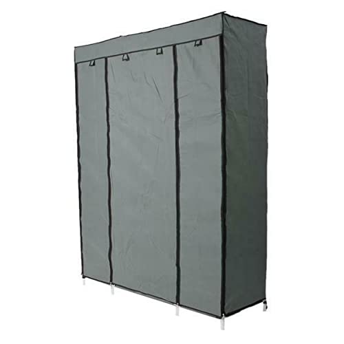 5-Layer 12-Compartment Non-Woven Fabric Wardrobe Organizer - Portable Closet for Bathroom, Shoes, Toys & Clothes Storage - Foldable Storage Cabinet with Shelves for Home, Office & Dorm Organization