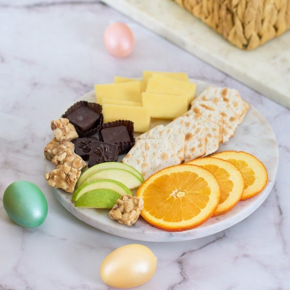 Premium Easter Fruit Basket with Fresh Fruits, Gourmet Cheese, Caramel Sauce & Chocolate - Perfect for Holiday Gifting, Corporate Events & Family Celebrations by GourmetGiftBaskets.com