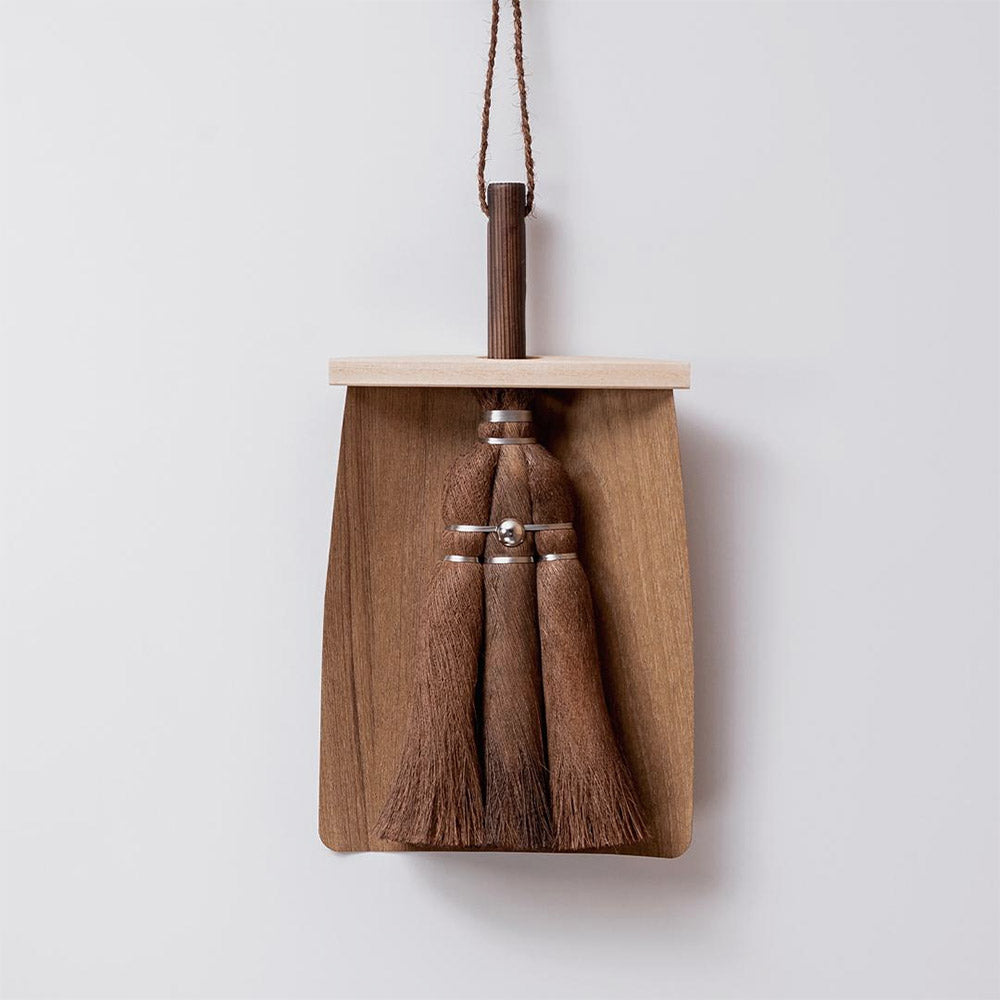Traditional Japanese Hand Broom - Natural Bamboo Broom for Home Cleaning, Zen Decor & Japanese Tea Ceremony | Perfect for Tatami, Hardwood Floors & Small Spaces