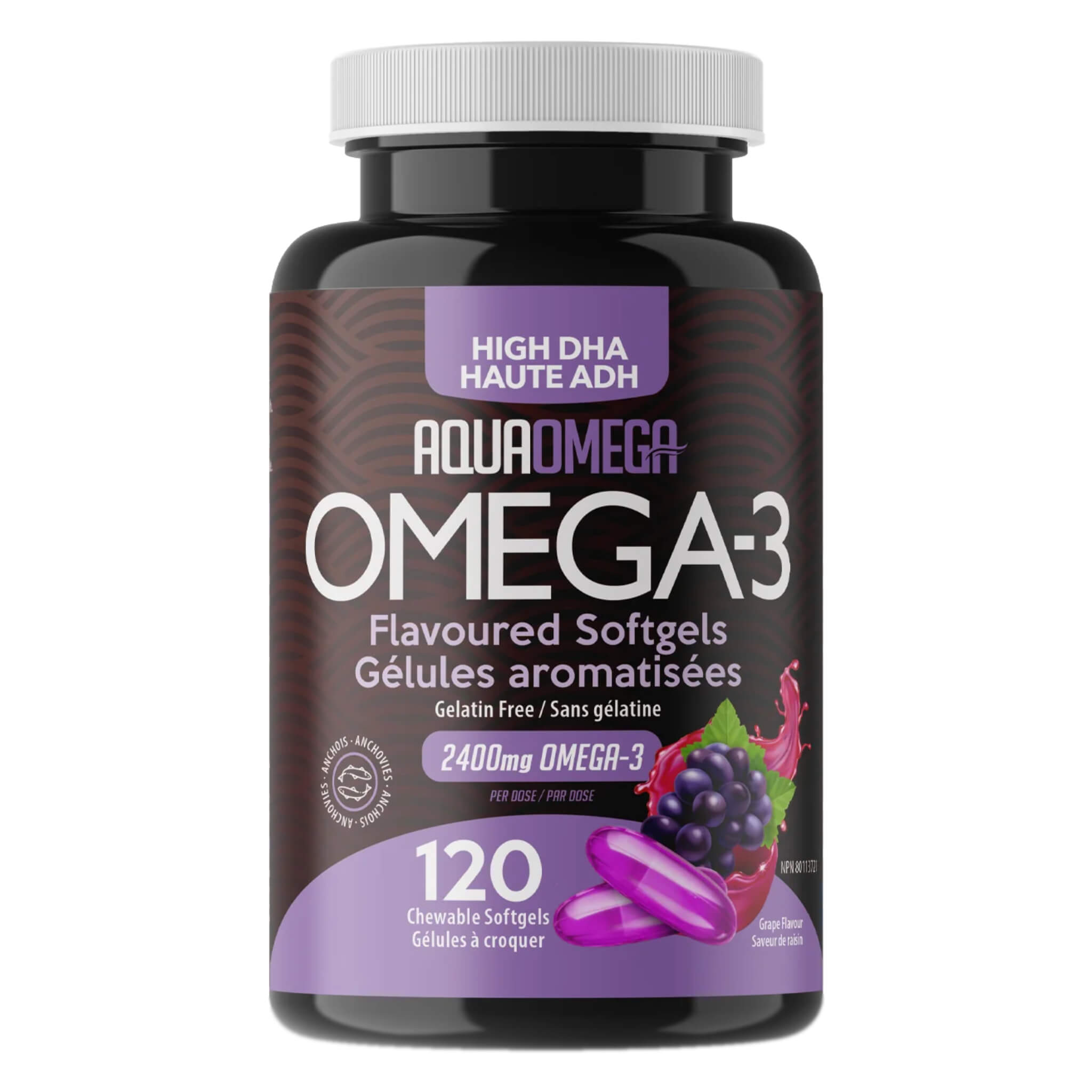 Premium DHA Omega-3 Chewable Softgels for Adults & Kids - Supports Brain, Heart & Eye Health - Delicious Berry Flavor - Perfect for Daily Supplement & On-the-Go Nutrition