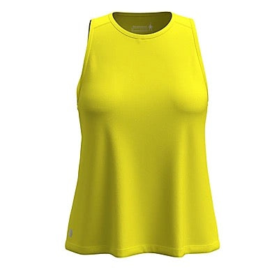 Women's Active Ultralite High Neck Tank Top - Breathable Workout Shirt for Yoga, Running & Gym (Lime Green)
