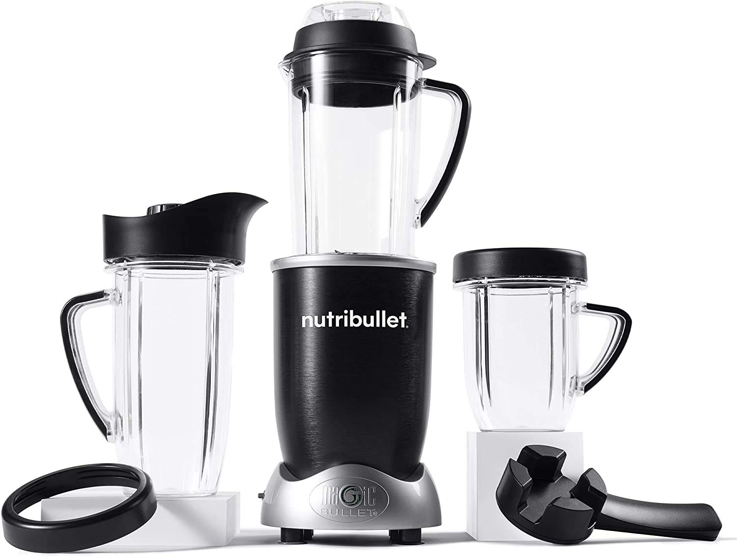 Nutribullet RX Blender with Smart Technology - Auto Start & Stop Function, Includes Recipe Book | High-Speed Blending for Smoothies, Protein Shakes & Meal Prep | Perfect for Kitchen, Gym & Healthy Lifestyle