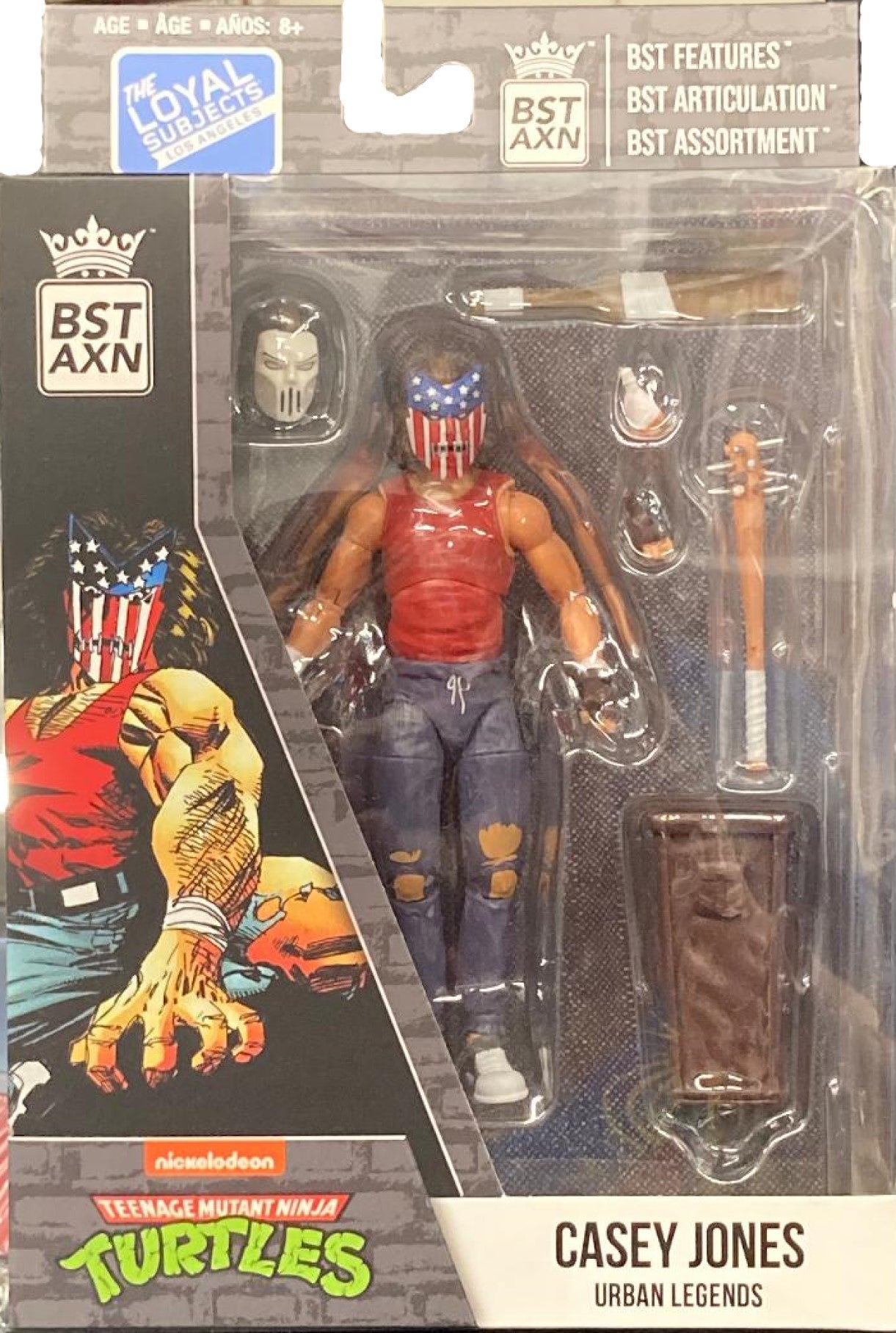 Casey Jones Urban Legends TMNT Action Figure - Collectible Teenage Mutant Ninja Turtles Character for Fans & Display | Perfect for Gifts, Collections, and TMNT Themed Decor